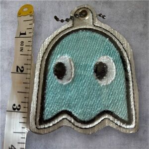 Silver and Blue Ghost Key Holder